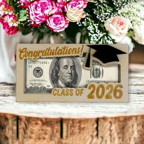 Graduation Money Holder, Money Holder for Cash Gifts Graduation, Class of 2026 Graduation Gifts in Kuwait