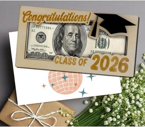 Graduation Money Holder, Money Holder for Cash Gifts Graduation, Class of 2026 Graduation Gifts in Kuwait