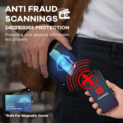 RFID Blocking Cards,Contactless NFC Debit Credit Card Passport ID Card Protector,Slim RFID Card Blocker for Wallet Safe Card Shield, Anti-Theft& Scam, Credit Card Fraud Shield-6 Pack in Saudi Arabia