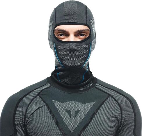 Dainese-DRY BALACLAVA, Motorcycle Under Helmet Balaclava, Unisex, Black/Blue in Saudi Arabia