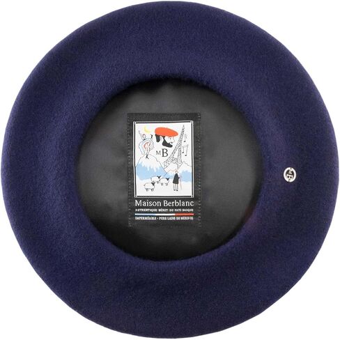 Le Petit Paris Basque Beret, Authentic French Beret, Fine Felted Wool, Naturally Water Repellent in Kuwait