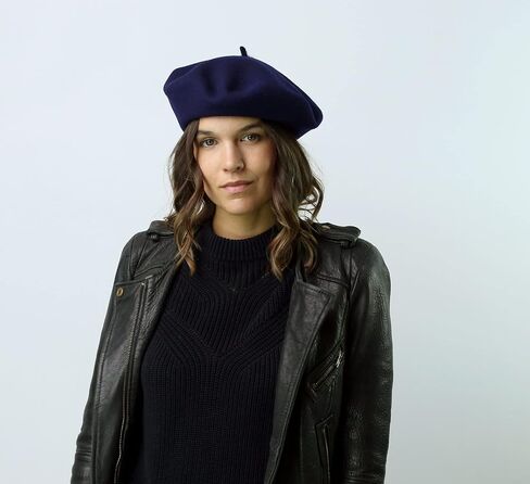 Le Petit Paris Basque Beret, Authentic French Beret, Fine Felted Wool, Naturally Water Repellent in Kuwait