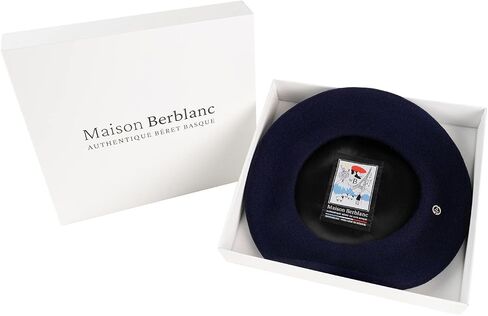 Le Petit Paris Basque Beret, Authentic French Beret, Fine Felted Wool, Naturally Water Repellent in Kuwait