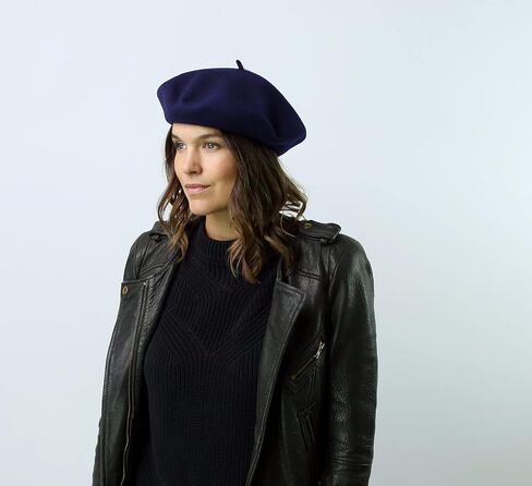 Le Petit Paris Basque Beret, Authentic French Beret, Fine Felted Wool, Naturally Water Repellent in Kuwait