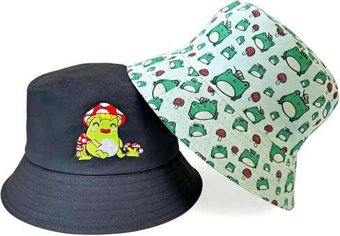 Summer Reversible Bucket Hat - Packable Cute Pineapple Sun Hat for Beach, Golf, Fishing, Travel, Outdoor for Women Men in Saudi Arabia