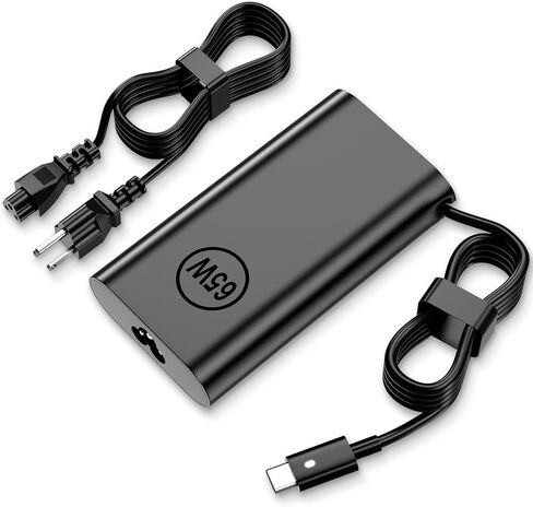 Universal 65W USB C Laptop Charger Replacement for Lenovo,HP, Dell, Acer, Asus, Samsung, Google and More, for Office, School, and Family in Saudi Arabia