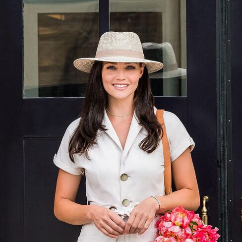 قبعة شمسية للجنسين من Wallaroo Charlie Fedora | حماية من أشعة الشمس بعامل حماية من أشعة الشمس 50+، قابلة للتعبئة ومناسبة للسفر in Kuwait