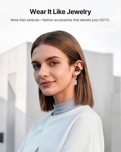 سماعات أذن Baseus Bowie MC2 Air Open Ear Clip-on، وسائد هوائية CloudComfort للجري أثناء التمارين، برامج تشغيل 11 مم Super Bass 2.0، مقاومة للماء IP67، وقت تشغيل 40 ساعة، سماعات أذن مرنة وآمنة in Kuwait