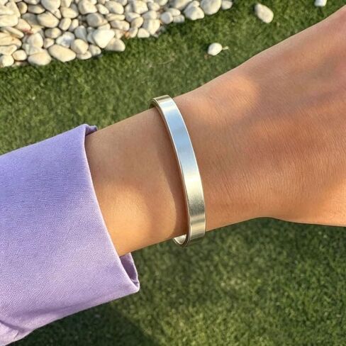 This Too Shall Pass Mantra Cuff Bracelet, BUT FUCKING HELL Engarved Motivational Color Cuff Bracelet, Hidden Message Encouragement Jewelry Gifts for Women in Saudi Arabia