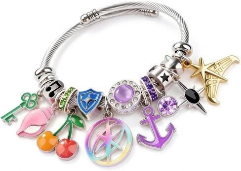 KPop for Katseye Merch Bracelet for Women, Charm Bracelets with Beads and Adjustable Inspired Friendship Bracelets Gifts for Women, Fans in Saudi Arabia