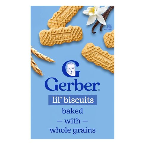 Gerber Lil' Biscuits, Vanilla Wheat, 4.44 oz Box in Saudi Arabia