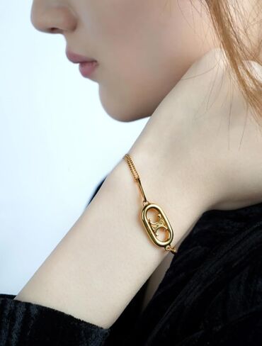 Jewelry bracelet for mother, a timeless choice for love, 18K gold plated bracelet, a gift for anniversary, Valentine's Day and Christmas for women's jewelry in Saudi Arabia