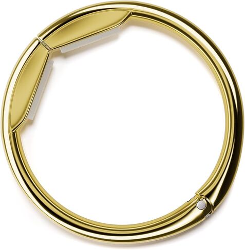 Bathway Purse Hook for Table - Upgraded Snap-On Closure Design Bag Hanger - Heavy Duty Handbag Holder Holds 33 lbs - Portable Desk Hook for Purses, Bags, Backpacks in Restaurant, Office, Car (Gold) in Kuwait