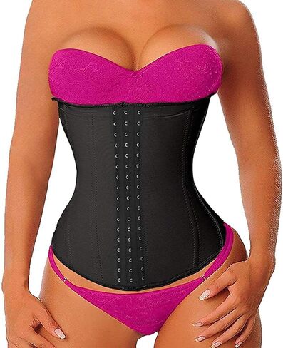 YIANNA Long Torso Waist Trainer for Women Underbust Corsets Cincher Sport Girdle in Saudi Arabia
