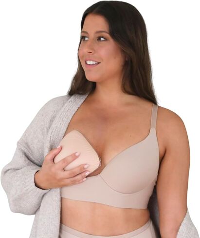 حمالة صدر AnaOno Sling - حمالة صدر لاستئصال الثدي من جانب واحد للنساء - دعم كوب مصبوب C/D مع إغلاق جانبي، نايلون فائق النعومة - سباندكس in Kuwait