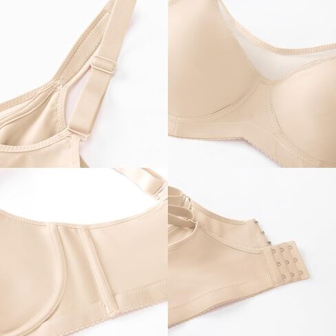 Soft Cloud Minimizer Bra - Seamless, Full Coverage Underwire Bra for Women in Kuwait