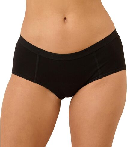 Pact Organic Cotton Women's Everyday Boy Short Underwear, 4 Pack in Kuwait