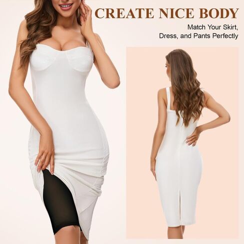 SIMIYA Shapewear Tummy Control Body Shaper for Women High Waist Stomach Compression Thigh Slimmer Butt Lifting Shapewear in Saudi Arabia