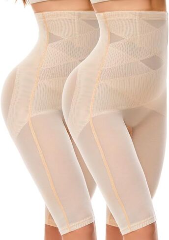 SIMIYA Shapewear Tummy Control Body Shaper for Women High Waist Stomach Compression Thigh Slimmer Butt Lifting Shapewear in Saudi Arabia