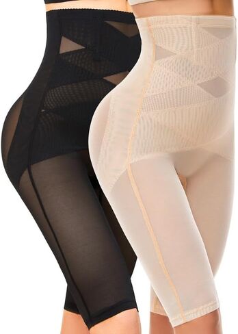 SIMIYA Shapewear Tummy Control Body Shaper for Women High Waist Stomach Compression Thigh Slimmer Butt Lifting Shapewear in Saudi Arabia