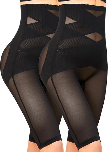 SIMIYA Shapewear Tummy Control Body Shaper for Women High Waist Stomach Compression Thigh Slimmer Butt Lifting Shapewear in Saudi Arabia