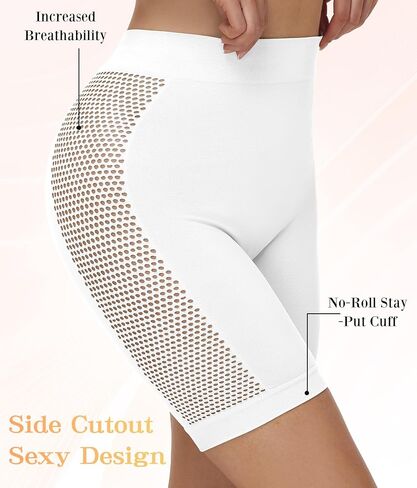 Yeblues Cooling Slip Shorts for Under Dress Women, Anti Chafing Thigh Seamless Short, Breathability Boyshorts in Saudi Arabia