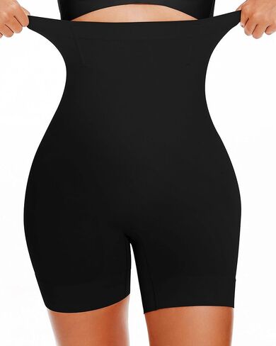 BESTENA Shapewear Shorts,High Waisted Shapewear for Women Tummy Control,Seamless Body Shaper Shorts Thigh Slimmer in Saudi Arabia