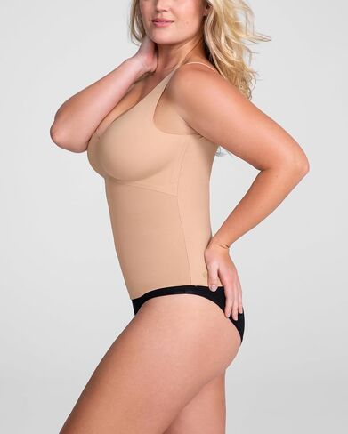 HONEYLOVE LiftWear Tank - Shapewear Top for Women with Built in Bra - Tummy Control Shirt in Saudi Arabia