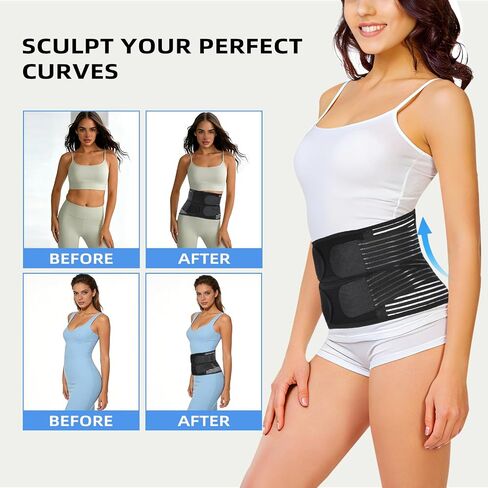 Waist Trainer Belt for Women Segmented Corset Waist Cincher Trimmer Tummy Control Postpartum Faja Body Shaper in Saudi Arabia