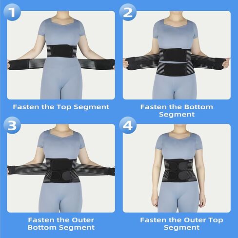 Waist Trainer Belt for Women Segmented Corset Waist Cincher Trimmer Tummy Control Postpartum Faja Body Shaper in Saudi Arabia