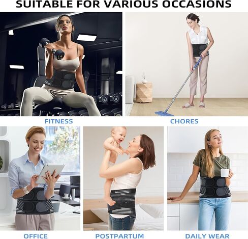 Waist Trainer Belt for Women Segmented Corset Waist Cincher Trimmer Tummy Control Postpartum Faja Body Shaper in Saudi Arabia
