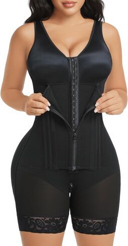 YIANNA Overbust Fajas Colombianas Shapewear for Women Tummy Control Body Shaper Girdles Post Surgery Compression Garment in Saudi Arabia