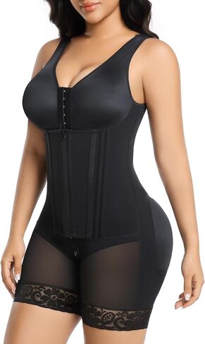 YIANNA Overbust Fajas Colombianas Shapewear for Women Tummy Control Body Shaper Girdles Post Surgery Compression Garment in Saudi Arabia