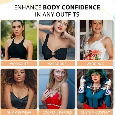 Nimiah Super Thick Push-up Inserts - 2 Pairs Sew in Bra Cups for Dress Breast Enhancer Add Cleavage in Swimsuit Sports Tops in Kuwait