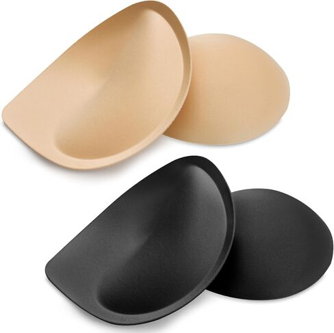 Nimiah Super Thick Push-up Inserts - 2 Pairs Sew in Bra Cups for Dress Breast Enhancer Add Cleavage in Swimsuit Sports Tops in Kuwait
