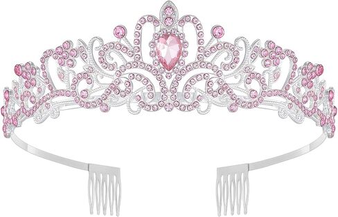 Tiara Crown for Women, Queen Tiaras for Bridal, Birthday, Prom, Quinceanera, Pageant, Party, Wedding in Saudi Arabia