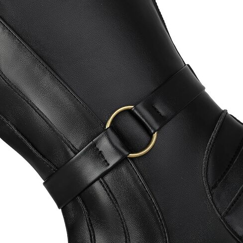Pirate Boots Mens Knight Boots Medieval Renaissance Black Zipper Tall Cosplay Boot Halloween Costume Shoes in Saudi Arabia