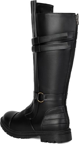Pirate Boots Mens Knight Boots Medieval Renaissance Black Zipper Tall Cosplay Boot Halloween Costume Shoes in Saudi Arabia