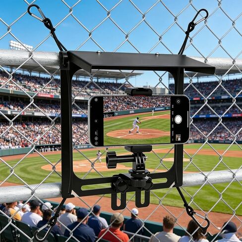 Gamechanger Streaming Kit,Game Changer Mounting Kit for Game Changer with iPhone, Insta 360 and Other Action Cameras, for Recording Baseball, Tennis, Sports Games(Black) in Saudi Arabia