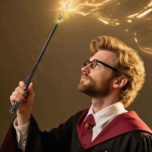 Handcrafted Wizard Wand Inspired by Classic Fantasy Films for Collectible Cosplay, Role-Play & Themed Party Prop in Kuwait