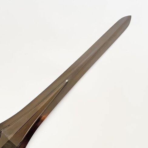 He Man's Sword of Power - All Metal Decorative Sword with Display Plaque, Leather Wrapped Handle, Stainless Steel Blade and Alloy Accessories, 40.94 inches in Kuwait