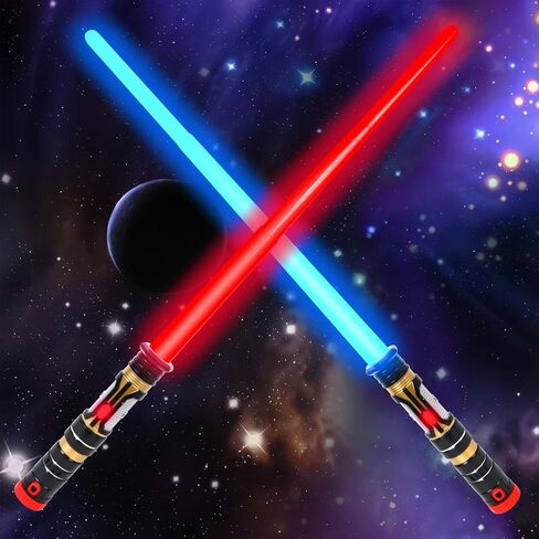 YOFOTHS 2 Pack Lightsaber for Display and Adult Cosplay in Saudi Arabia