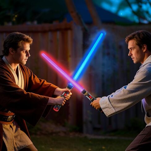 YOFOTHS 2 Pack Lightsaber for Display and Adult Cosplay in Saudi Arabia