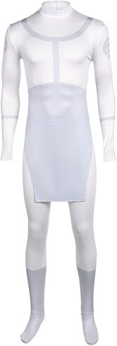Mark Grayson Costume Jumpsuit Mens Invincible Cosplay Costumes White Bodysuit Halloween Outfits in Saudi Arabia