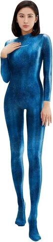 AMORESY Athena Catsuit – Patterned Designs, High Gloss Stretch Fabric, One-Piece Bodysuit for Men & Women in Saudi Arabia