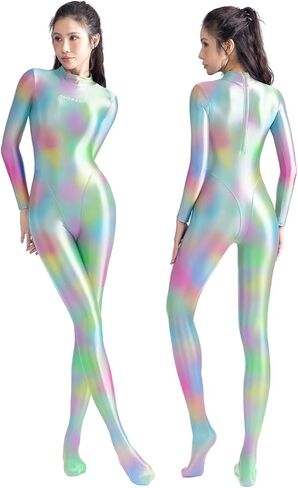 AMORESY Athena Catsuit – Patterned Designs, High Gloss Stretch Fabric, One-Piece Bodysuit for Men & Women in Saudi Arabia