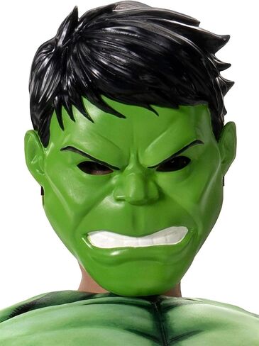 Marvel Boys Hulk Mask, Incredible Hulk Bruce Banner Halloween Costume Accessory for Kids, Child - Officially Licensed Standard in Kuwait