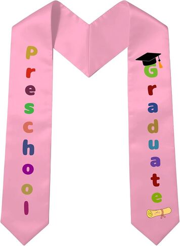 Kindergarten Preschool Graduation Stole,Unisex Kindergarten Preschool Graduation Sash Class of 2026 Graduation Gift in Saudi Arabia