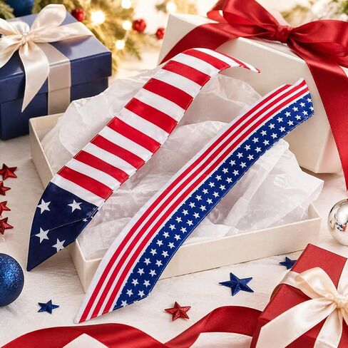 2PCS American Flag Bandana Headbands USA Patriotic Headband for Men Women Perfect Match 4th of July Shirts Outfits in Kuwait