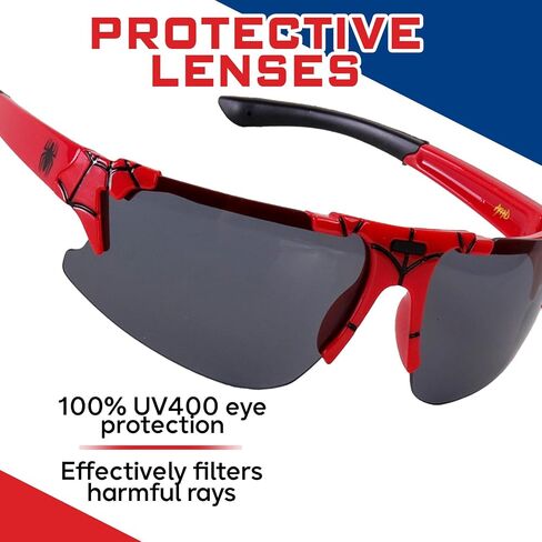 ARKAID Marvel Spider-Man Kids Sunglasses - UV Protective, Stylish & Durable with Soft Carrying Case in Kuwait